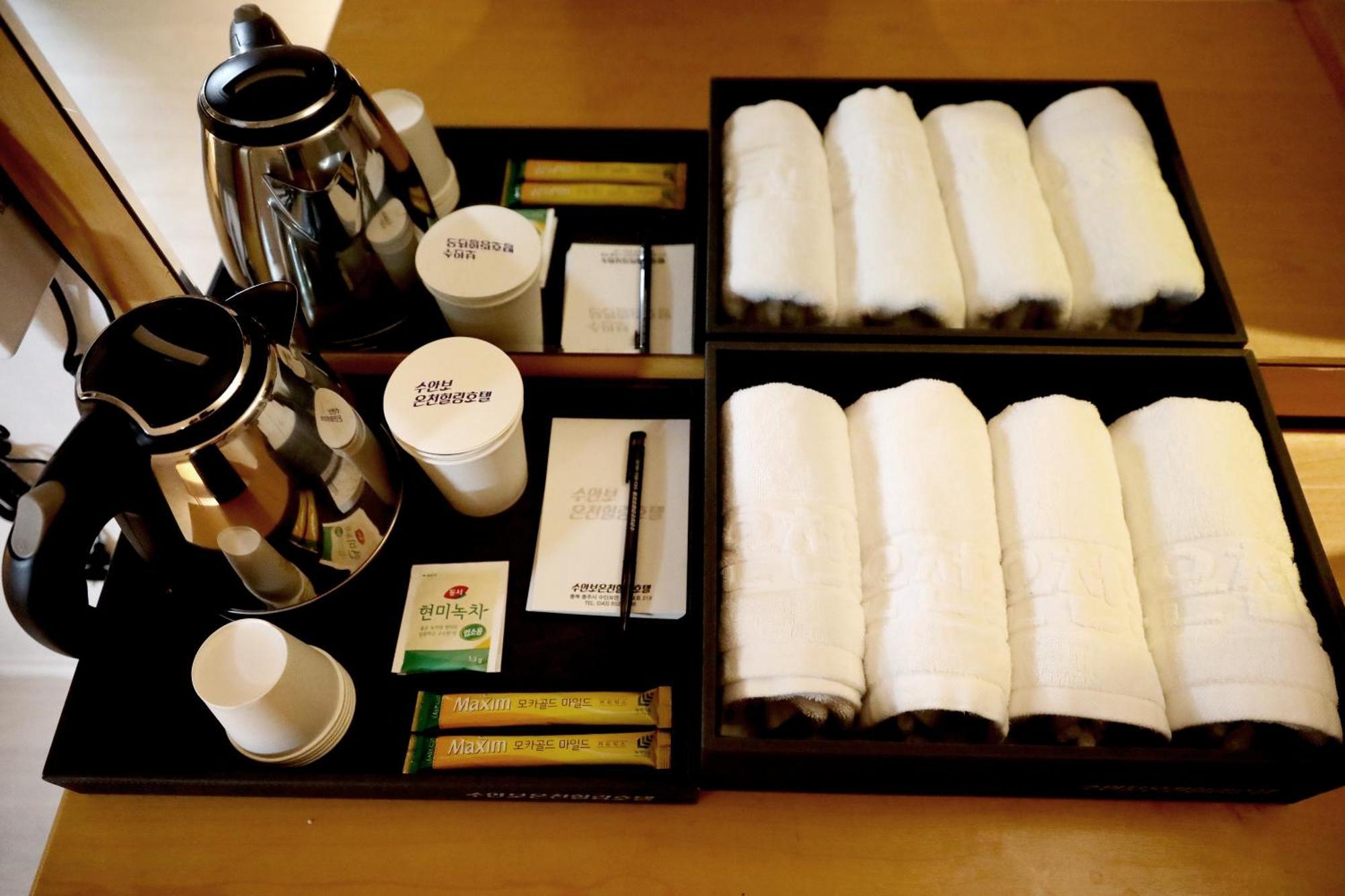 Suanbo Hot Spring Healing Hotel Chungju Ngoại thất bức ảnh